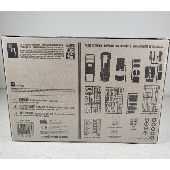 AMT 2005 Cadillac Escalade EXT Pickup Truck 1:25 Scale Model Kit #680 New Seal - Picture 7 of 8